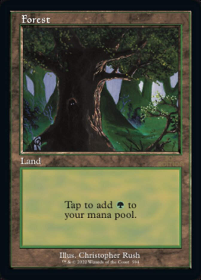 Forest (30a_594) / Retro Frame