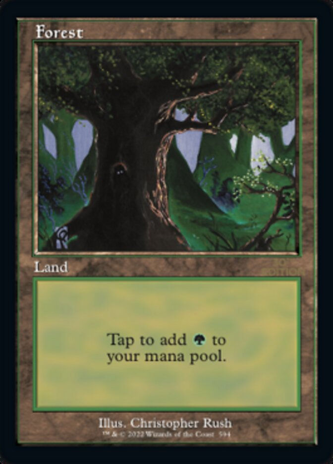 Forest (30a_594) / Retro Frame
