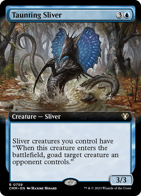 Taunting Sliver (cmm) / Extended Art