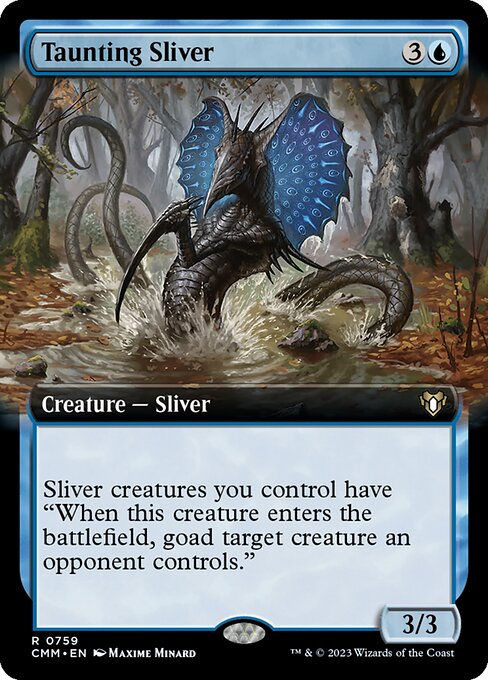 Taunting Sliver (cmm) / Extended Art