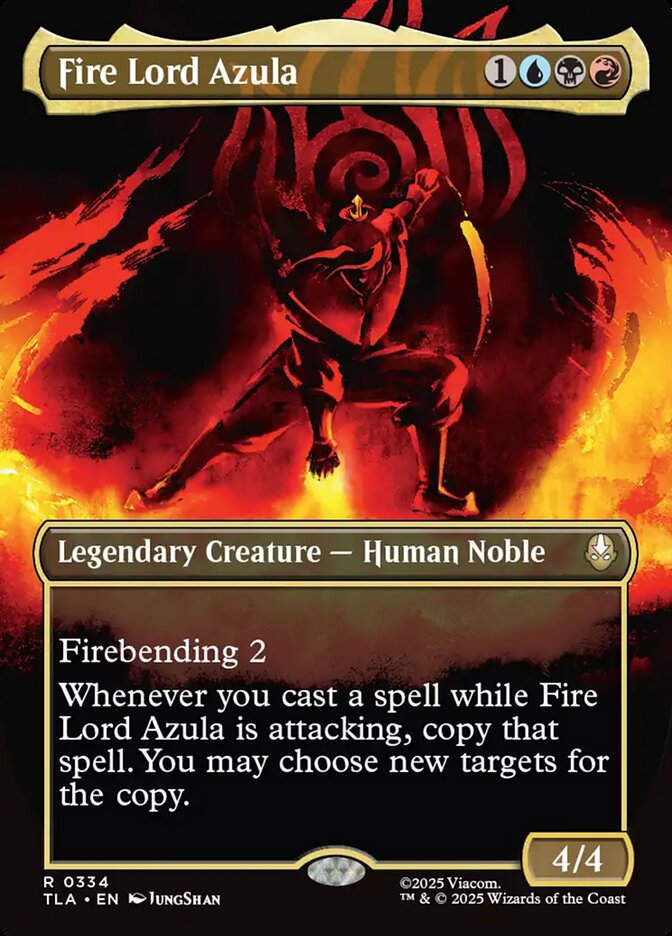 Fire Lord Azula (TLA) (334) / Borderless