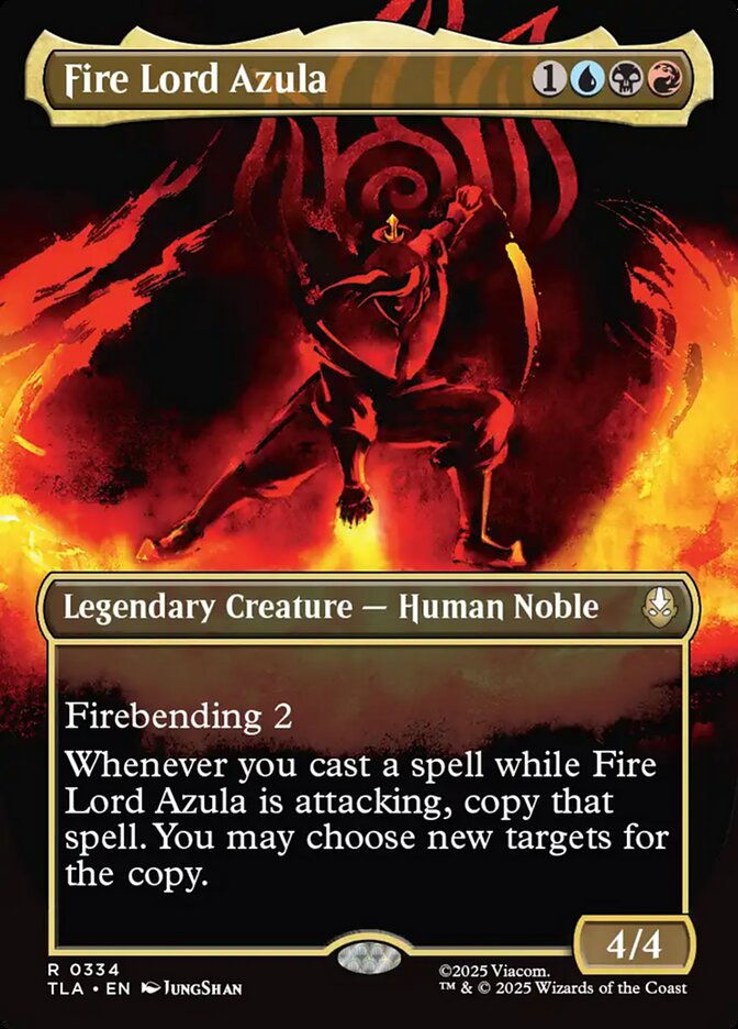 Fire Lord Azula (TLA) (334) / Borderless