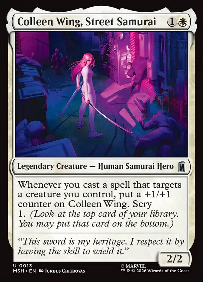 Colleen Wing, Street Samurai (MSH) (13)