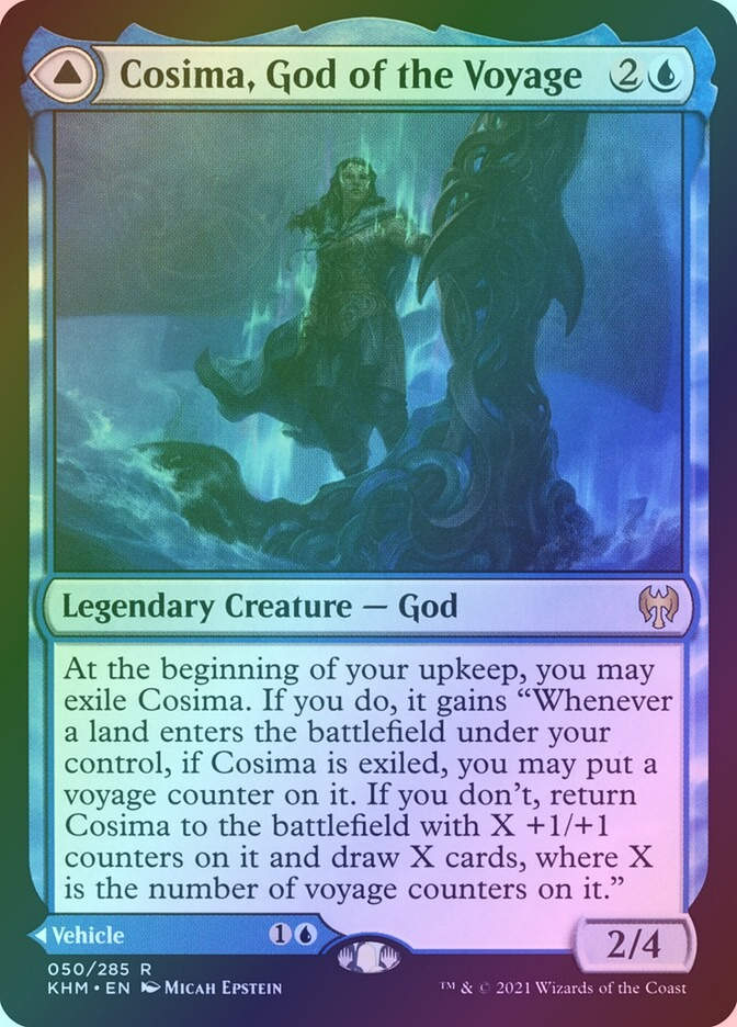 Cosima, God of the Voyage // The Omenkeel (KHM) (50) / Foil