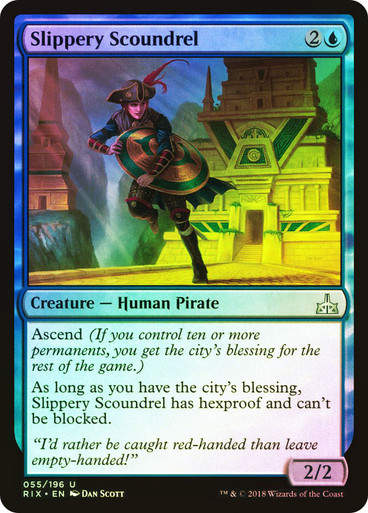 Slippery Scoundrel (RIX) (55) / Foil