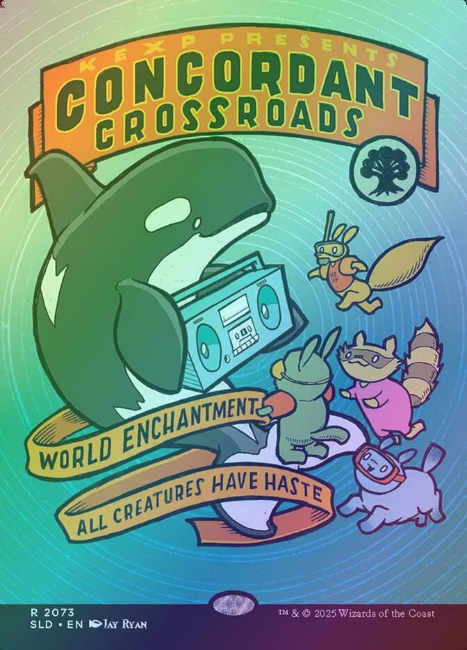 Concordant Crossroads (SLD) (2073) / Borderless / Foil