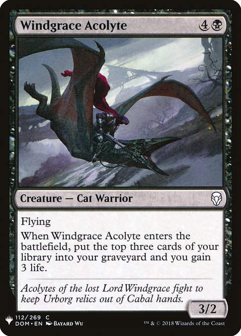 Windgrace Acolyte (PLST) (DOM-112)