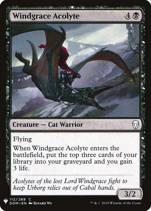 Windgrace Acolyte (PLST) (DOM-112)