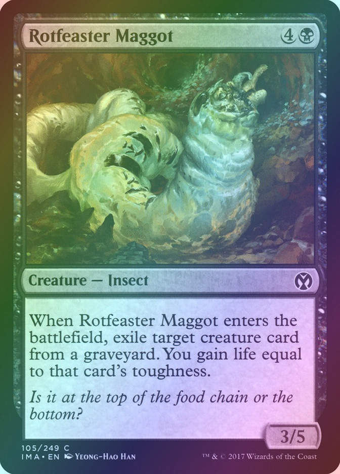 Rotfeaster Maggot (IMA) (105) / Foil
