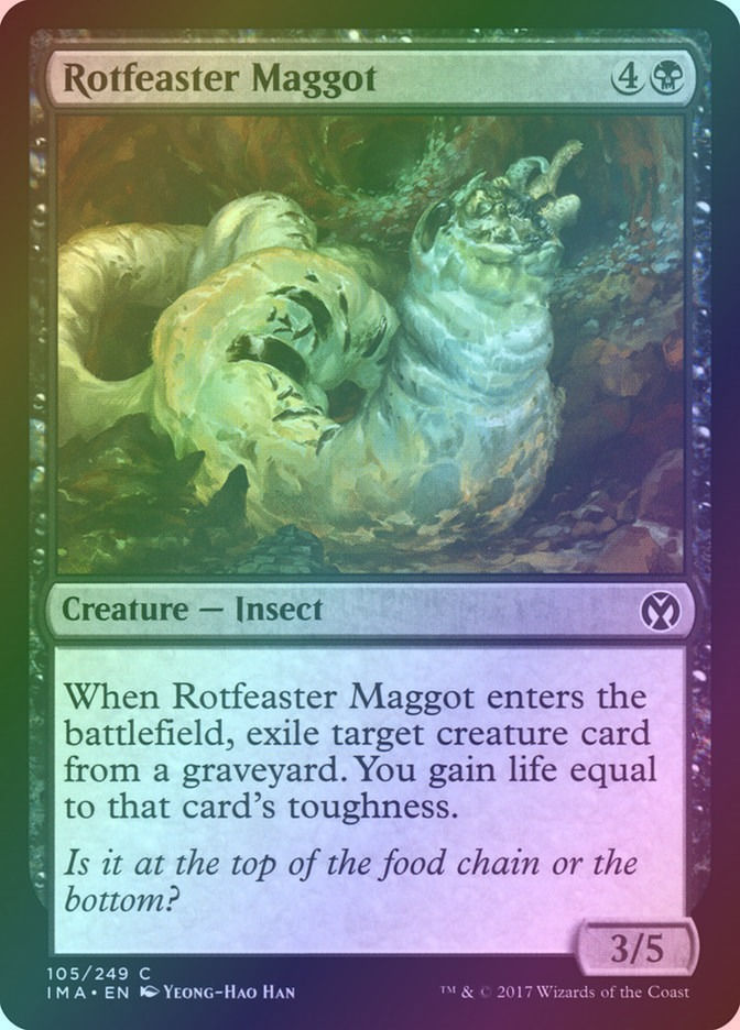 Rotfeaster Maggot (IMA) (105) / Foil