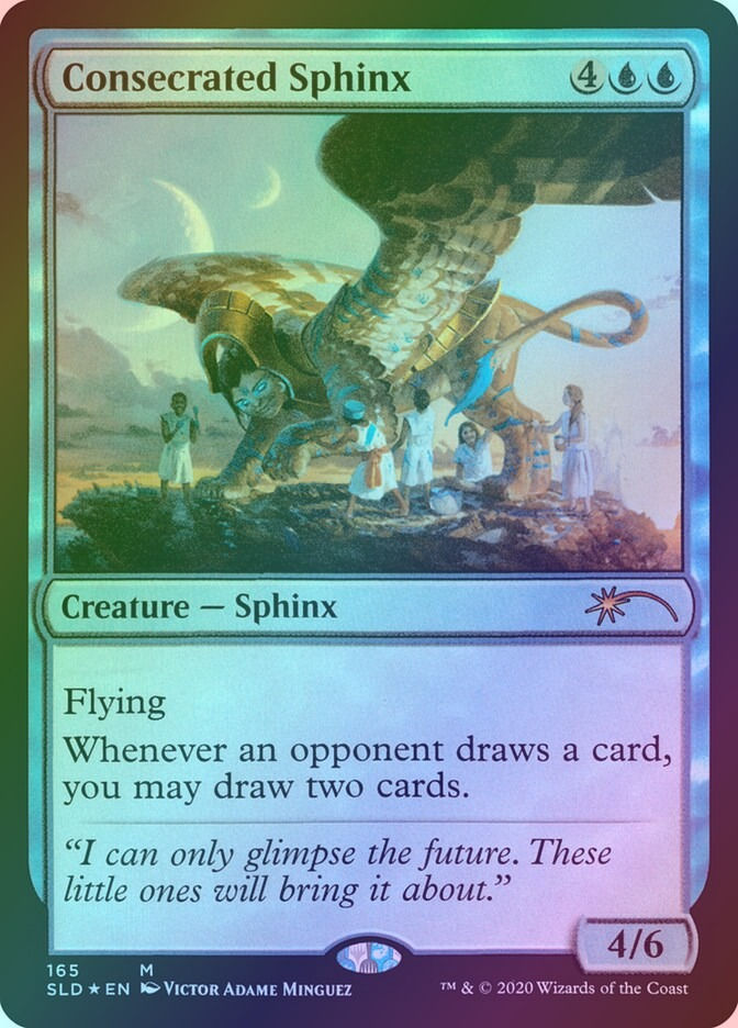 Consecrated Sphinx (SLD) (165) / Foil