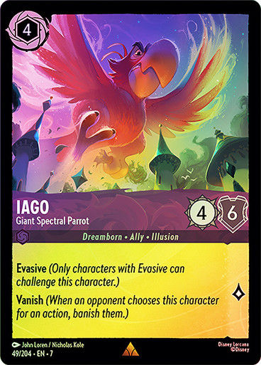 Iago - Giant Spectral Parrot (LOR_ARC) / Foil