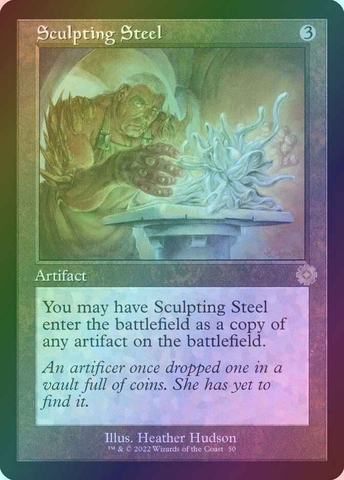 Sculpting Steel (BRR) (50) / Foil