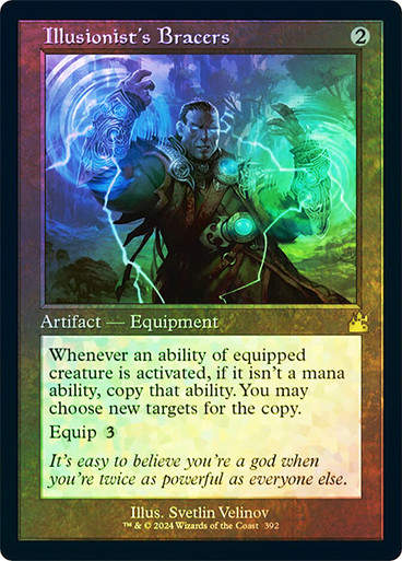 Illusionist's Bracers (rvr) (392) / Retro / Foil