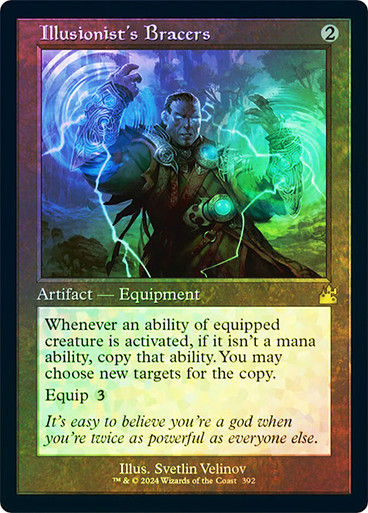 Illusionist's Bracers (rvr) (392) / Retro / Foil