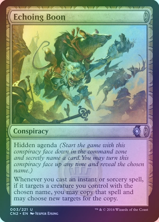 Echoing Boon (CN2) (3) / Foil