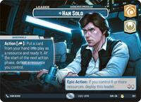 Han Solo - Audacious Smuggler (Showcase) (SOR_#267)