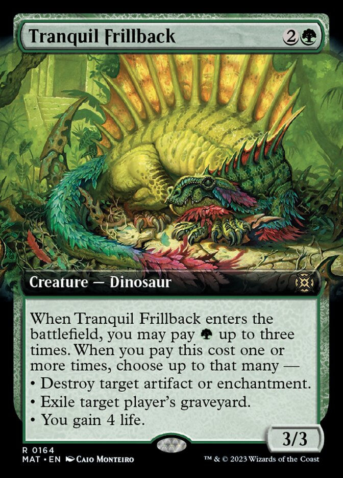 Tranquil Frillback (MAT) / Extended Art
