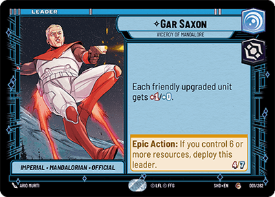 Gar Saxon - Viceroy of Mandalore (SHD_#001/262)