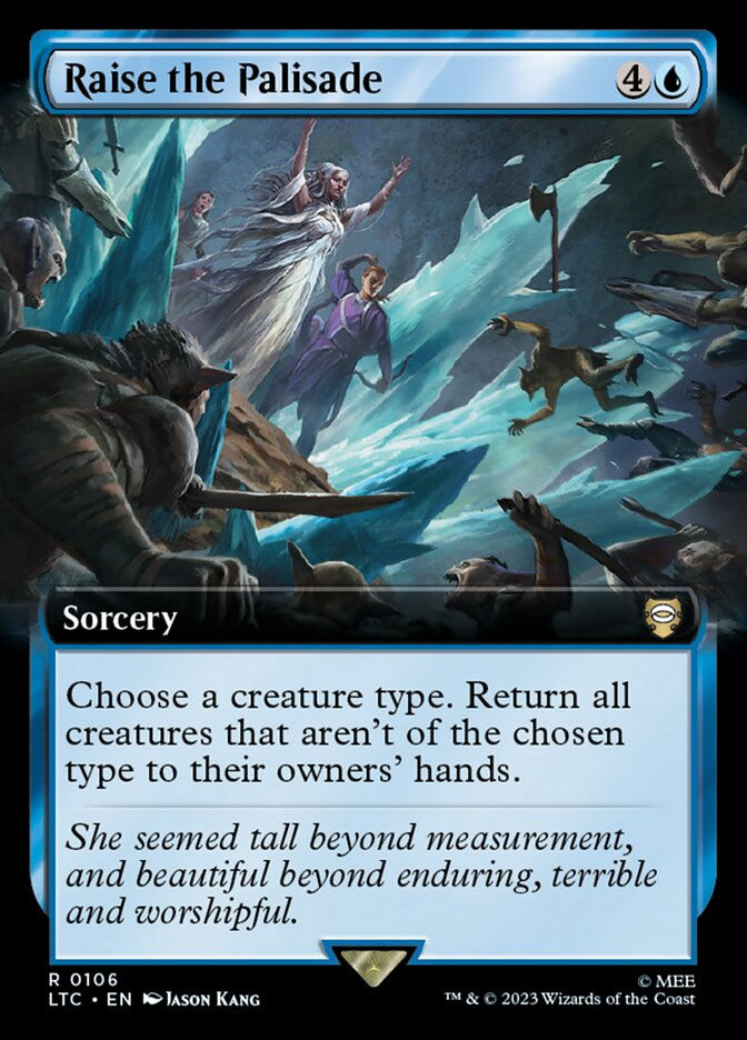 Raise the Palisade (LTC) (106) / Extended Art