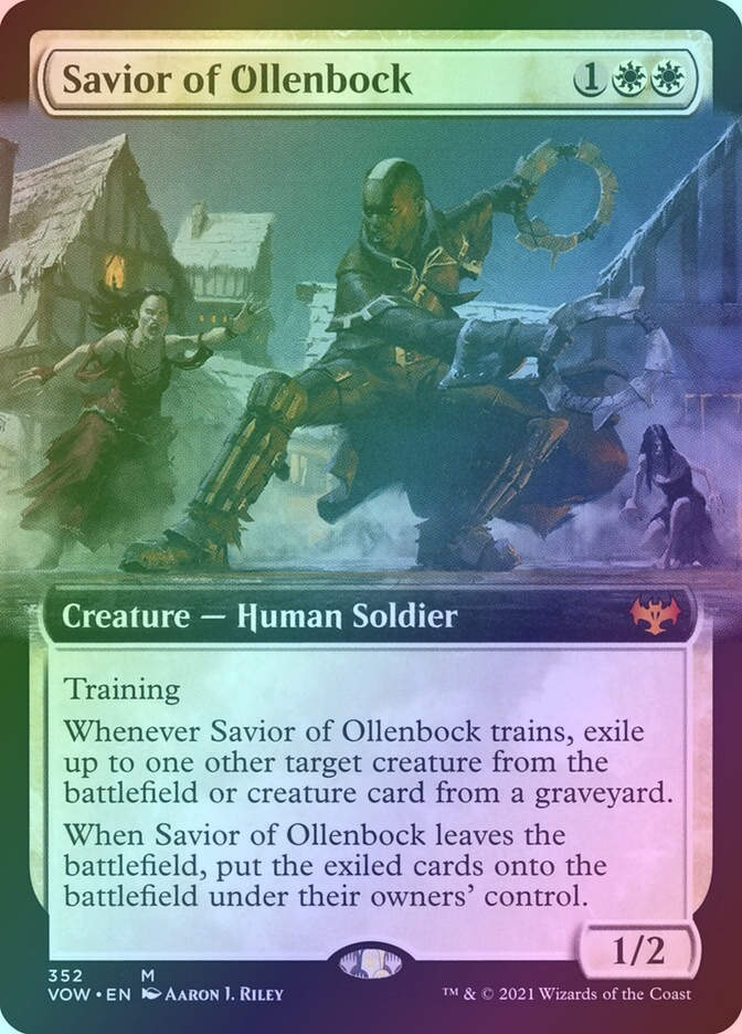 Savior of Ollenbock (VOW) (352) / Extended Art / Foil