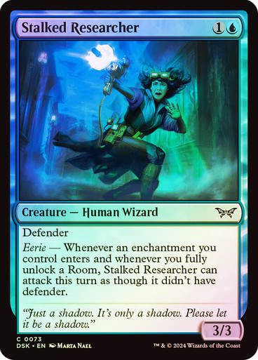 Stalked Researcher (DSK) (73) / Foil