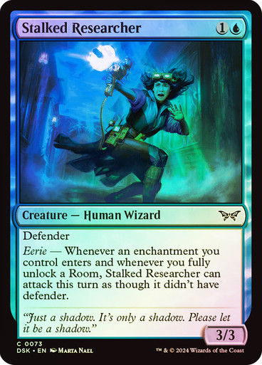Stalked Researcher (DSK) (73) / Foil