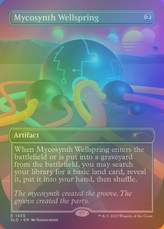 Mycosynth Wellspring (SLD) (1435★) / Borderless / Rainbow Foil