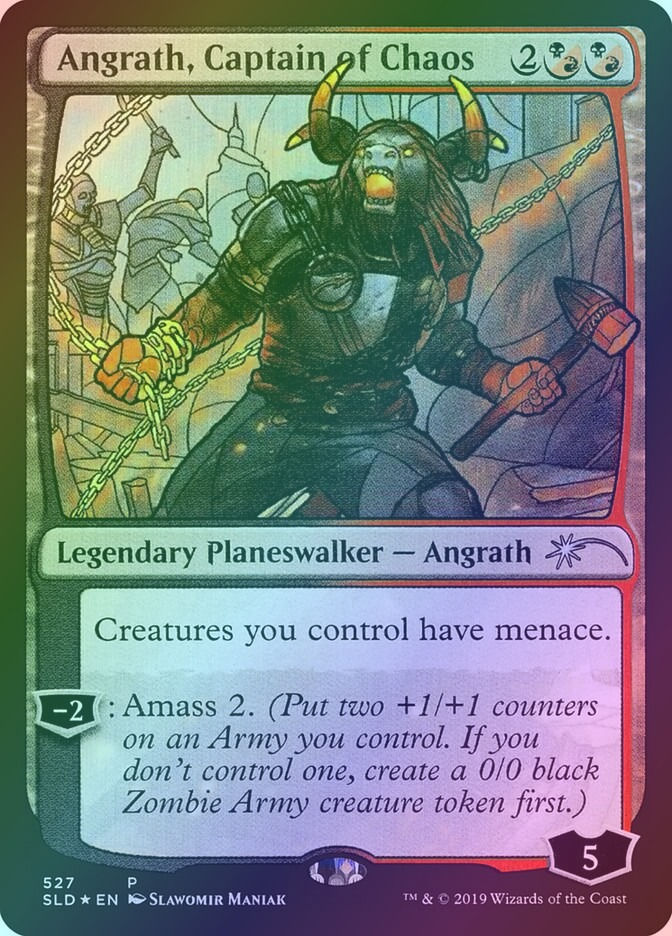 Angrath, Captain of Chaos (SLD) (527) / Foil