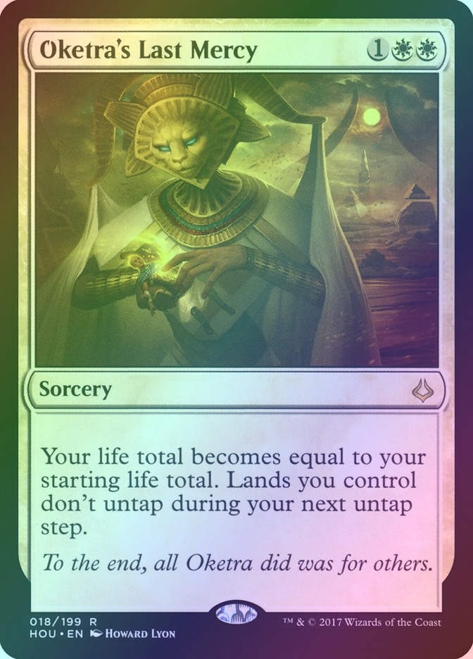 Oketra's Last Mercy (HOU) (18) / Foil