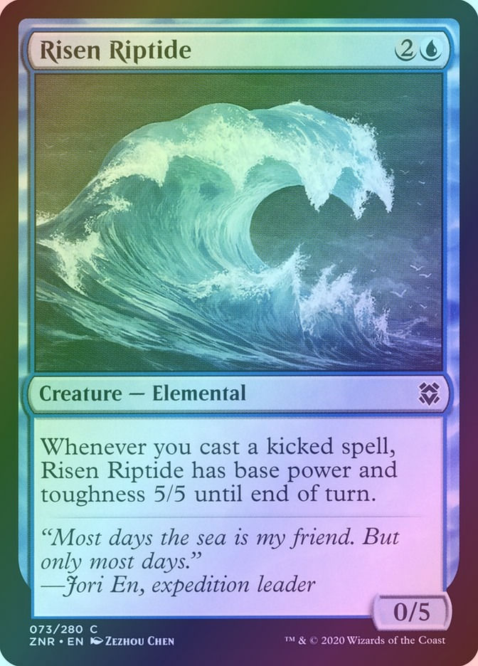 Risen Riptide (ZNR) (73) / Foil