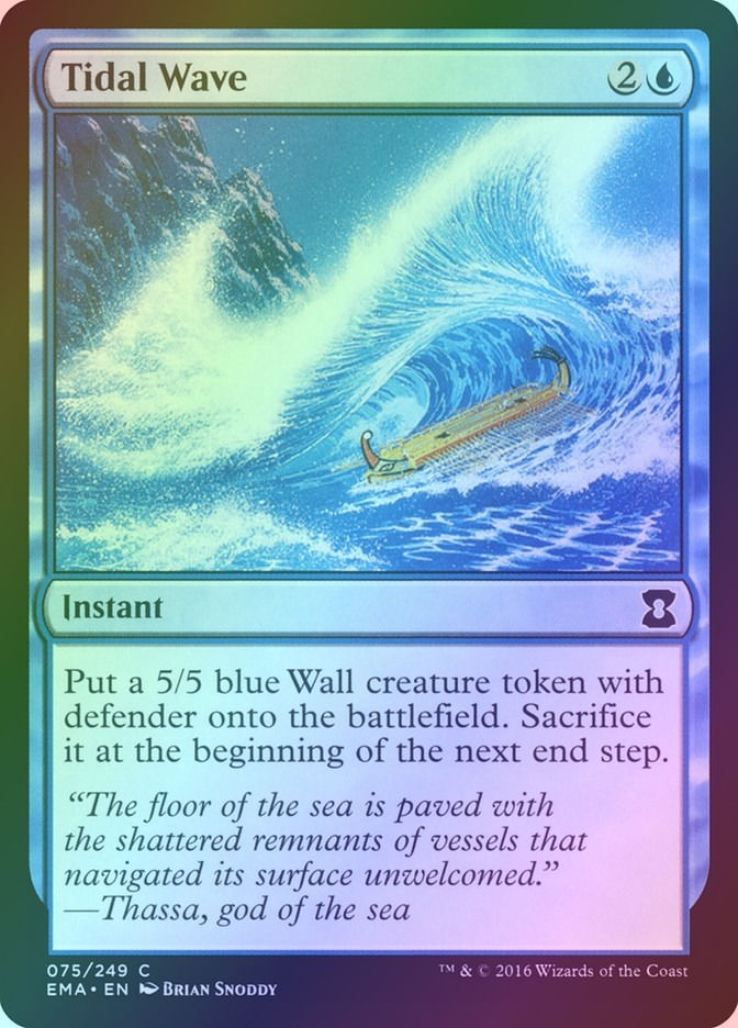 Tidal Wave (EMA) (75) / Foil