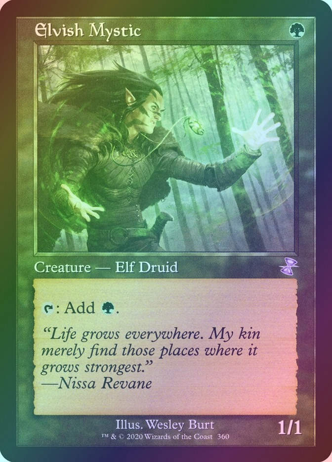 Elvish Mystic (TSR) (360) / Foil