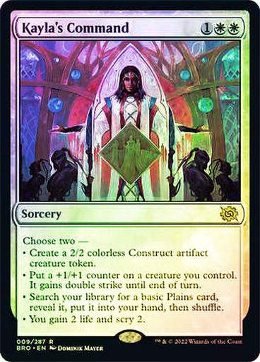 Kayla's Command (BRO) / Foil