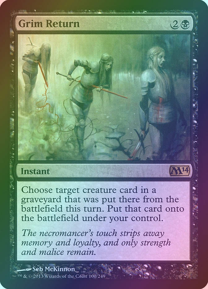 Grim Return (M14) (100) / Foil