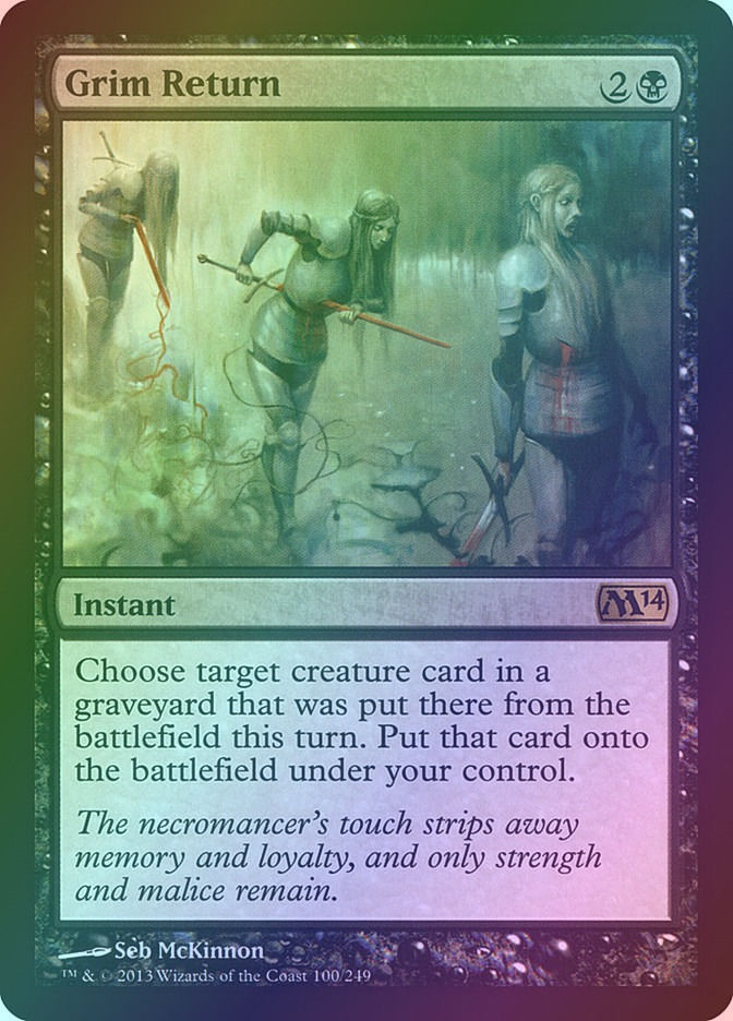 Grim Return (M14) (100) / Foil