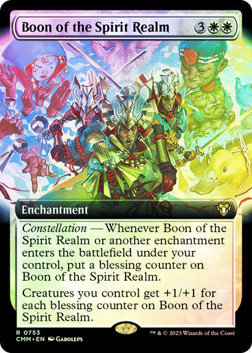Boon of the Spirit Realm (cmm) / Extended Art / Foil
