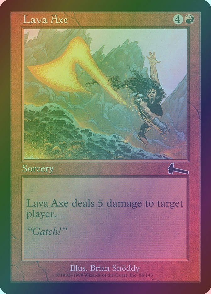 Lava Axe (ULG) (84) / Foil