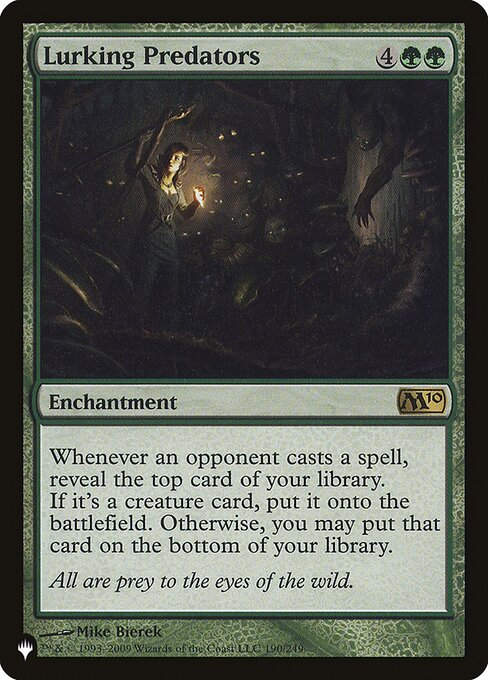 Lurking Predators (PLST) (M10-190)