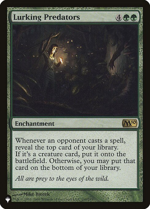 Lurking Predators (PLST) (M10-190)