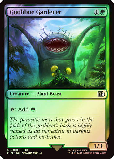 Goobbue Gardener (FIN) (188) / Foil