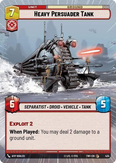Heavy Persuader Tank (Hyperspace) (TWI) (434) / Foil