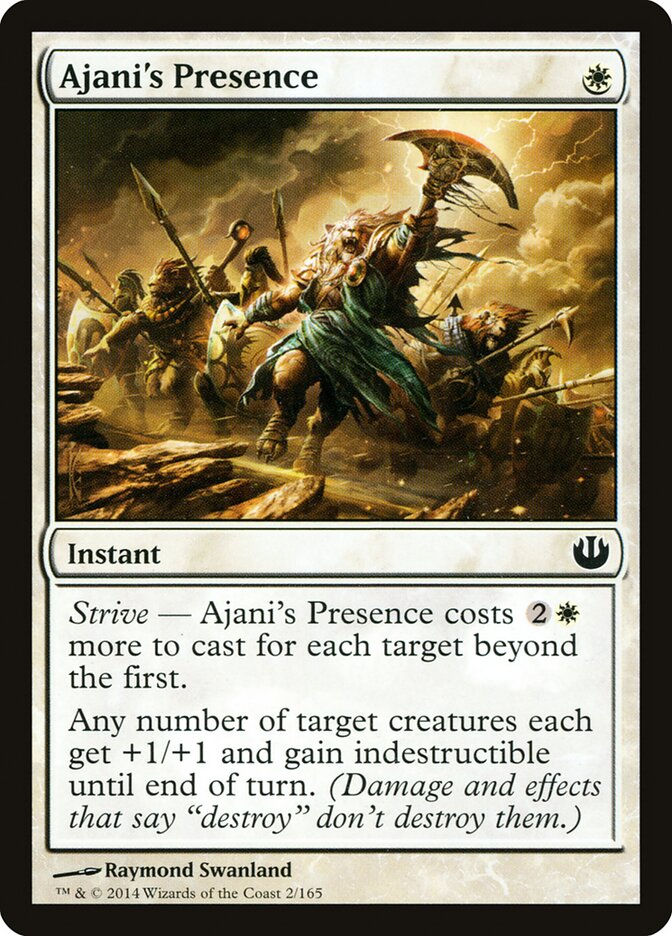 Ajani's Presence (JOU) (2)