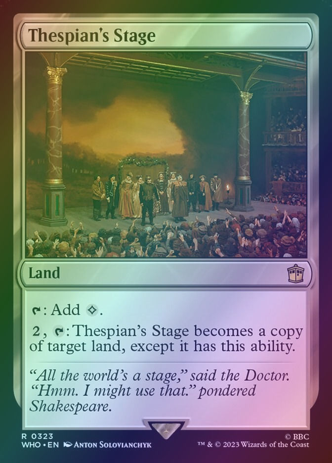 Thespian's Stage (WHO) (323) / Foil
