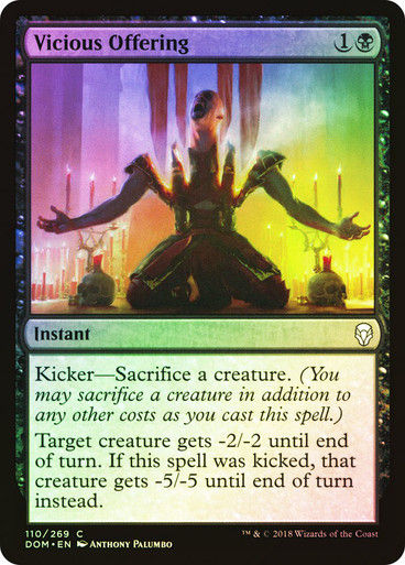 Vicious Offering (DOM) (110) / Foil