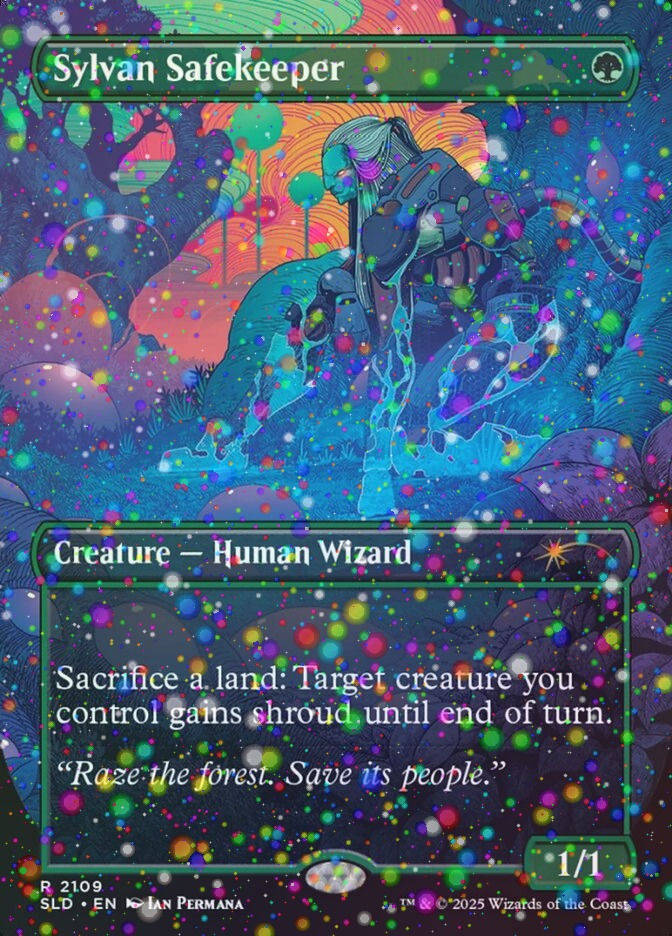 Sylvan Safekeeper (SLD) (2109) / Borderless / Galaxy Foil