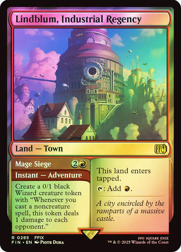 Lindblum, Industrial Regency // Mage Siege (FIN) (285) / Foil