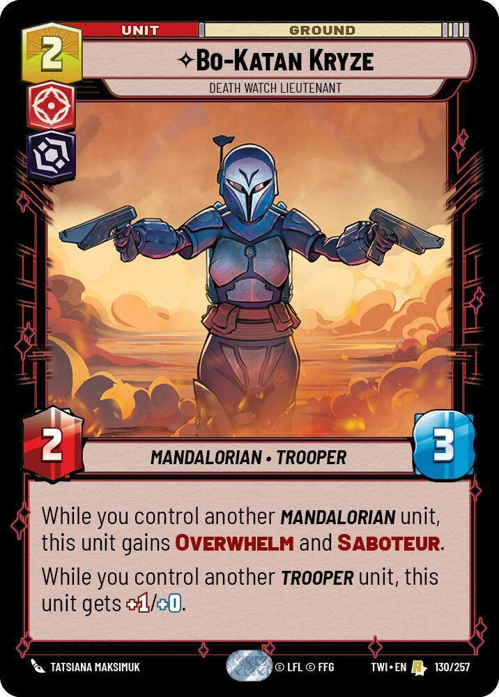 Bo-Katan Kryze - Death Watch Lieutenant (TWI) (130/257)