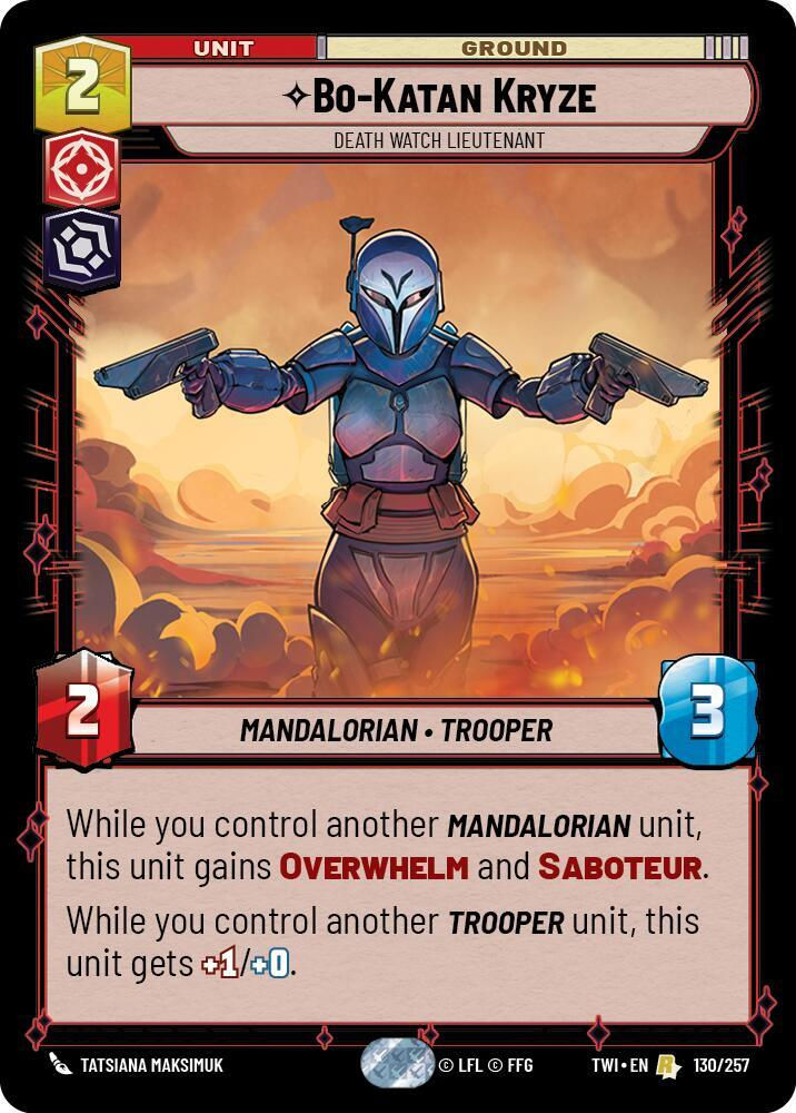 Bo-Katan Kryze - Death Watch Lieutenant (TWI) (130/257)