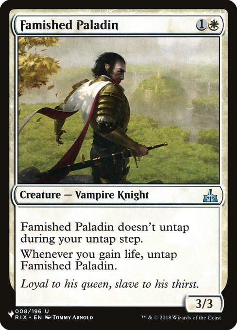 Famished Paladin (PLST) (RIX-8)